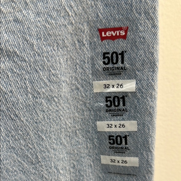 Levi's Blue Straight Leg Jeans Relaxed Fit - Picture 4 of 4